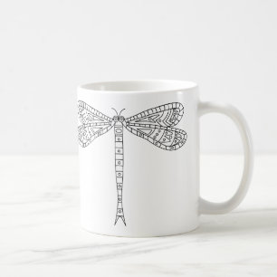 Libellen und Lilien Tasse 2 bis zum Anstrich