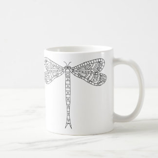 Libellen und Lilien Tasse 2 bis zum Anstrich