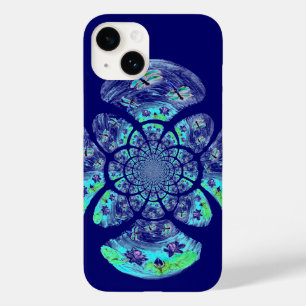 Libellen, Wasserlilie-Blume Case-Mate iPhone 14 Hülle