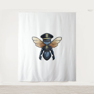 Libellenpolizei Wandteppich