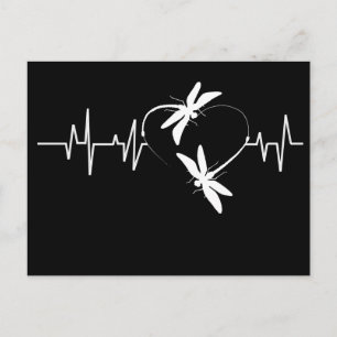 Libellienliebhaber-Geschenk Lustiger Libellen-Her Postkarte