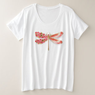libellule de fleurs avec sakura de bijoux