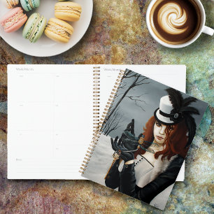 Libellule d'hiver gothique Steampunk Victorienne