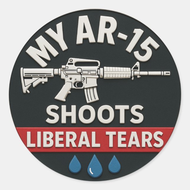 LIBERAL TEARS STICKERS (Vorderseite)