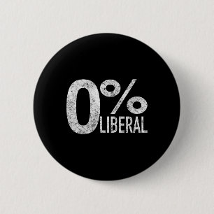 Liberaldemokrat Null Prozent Liberaler Pro Trump Button