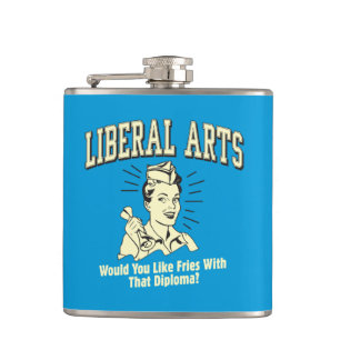 Liberale Kunst: Wie Freunde mit Diploma Flachmann