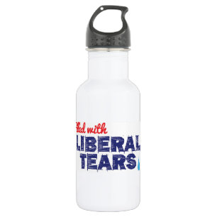 Liberale Risse -- Wasser-Flasche Edelstahlflasche