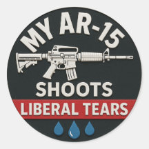 LIBERALE TRÄNEN AUFKLEBER