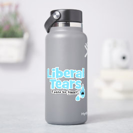 Liberale Tränen schmecken so süß Aufkleber