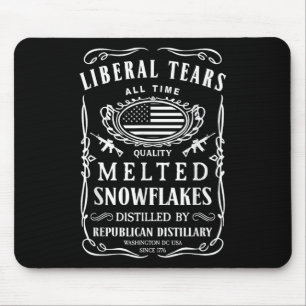 Liberale Tränen Shirt Funny Republikanischer Konse Mousepad