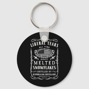 Liberale Tränen Shirt Funny Republikanischer Konse Schlüsselanhänger