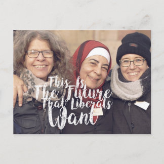 Liberale Zukunft 3 Postkarte