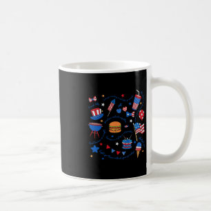 Liberaler 4. Juli Patriotischer subtiler Coquette Kaffeetasse