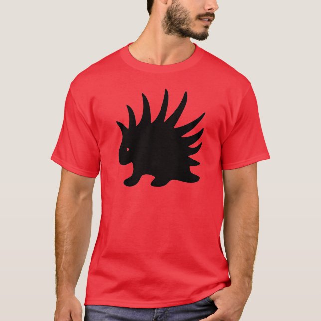 Liberaler Freiheits Espín der negro. Farbe T-Shirt (Vorderseite)
