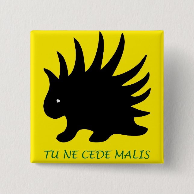 Liberaler Porcupine Button- M4 Button (Vorderseite)