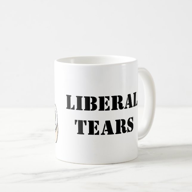 LIBERALER ZERREISST Baby-Tasse Kaffeetasse (VorderseiteRechts)