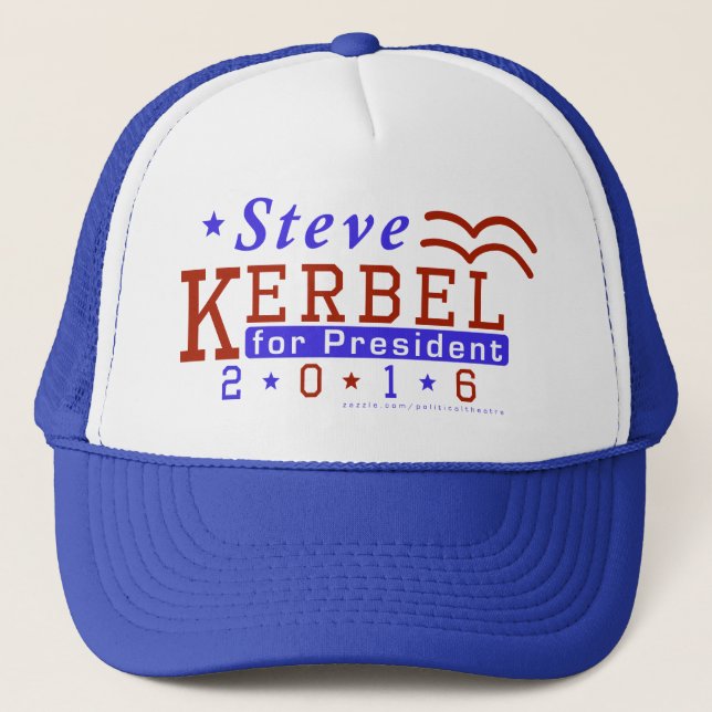 Liberalist 2016 Steve-Kerbel Präsidenten-Wahl Truckerkappe (Vorderseite)