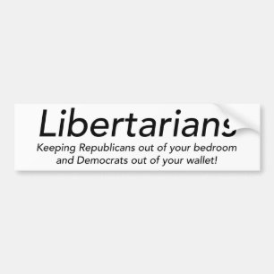 Liberalisten Autoaufkleber