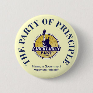 Liberalistischer Party-Knopf - 5 Größen Button
