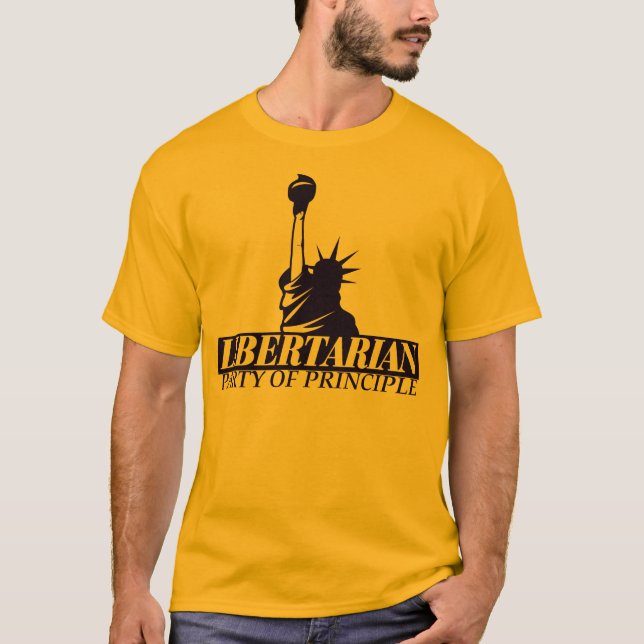 Liberalistisches Party des PrincipleT-Shirts T-Shirt (Vorderseite)