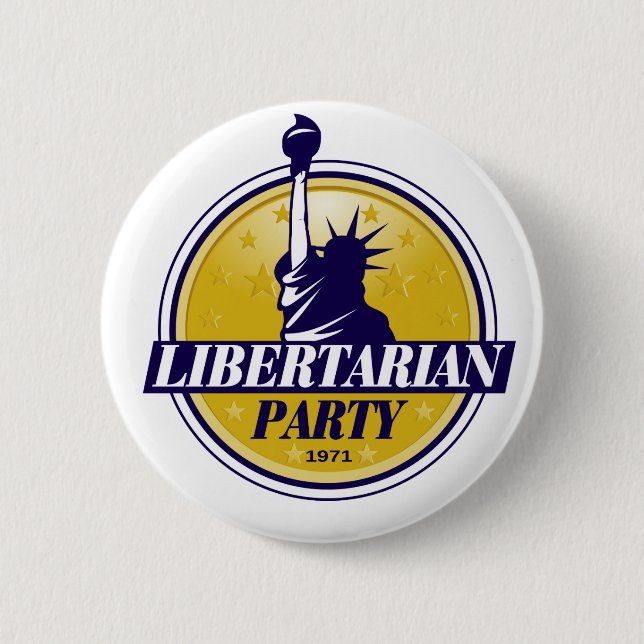 Liberalistisches Party-offizieller Logo-Knopf Button (Vorderseite)