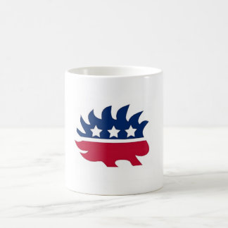 Liberalistisches Stachelschwein Kaffeetasse