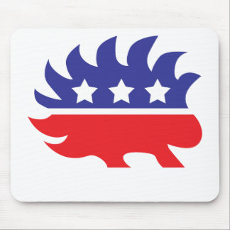 liberalistisches Stachelschwein Mousepad