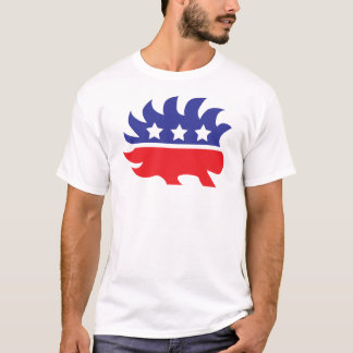 liberalistisches Stachelschwein T-Shirt