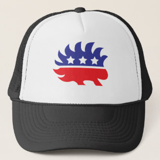 liberalistisches Stachelschwein Truckerkappe