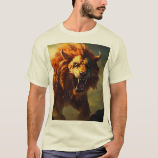 Libéré : Le T-shirt Lion Feu