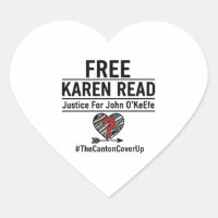 Libérez Karen Reard Autocollant Justice Pour John
