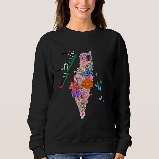 Libérez le Sweatshirt palestinien - vêtement pales (Devant)