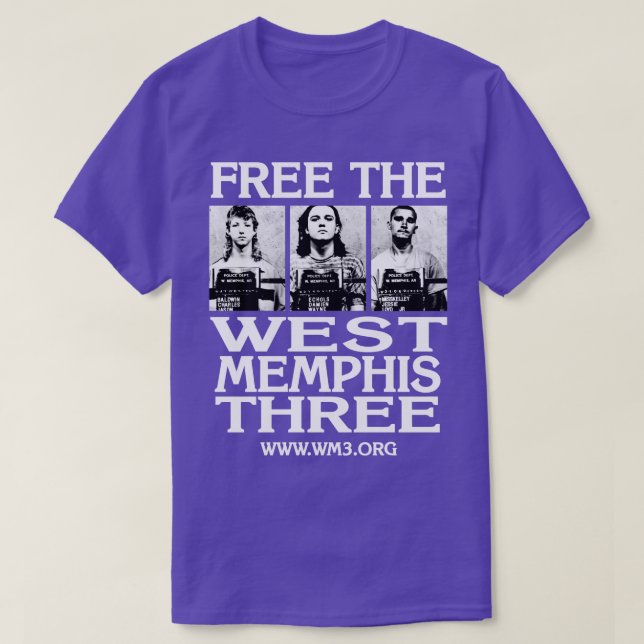 Libérez le West Memphis 3 TShirt (Design devant)