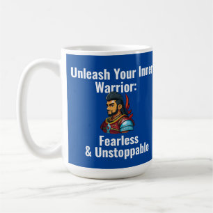 "Libérez votre guerrier intérieur" Café Mug