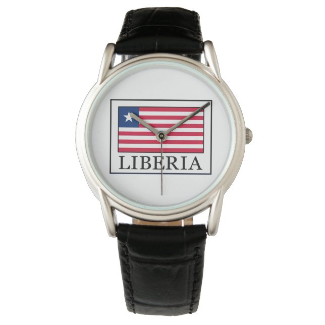 Liberia Armbanduhr (Vorderseite)