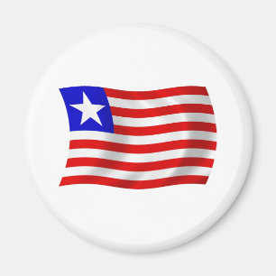 Liberia Flag Magnet