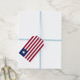 Liberia-Flagge Geschenkanhänger