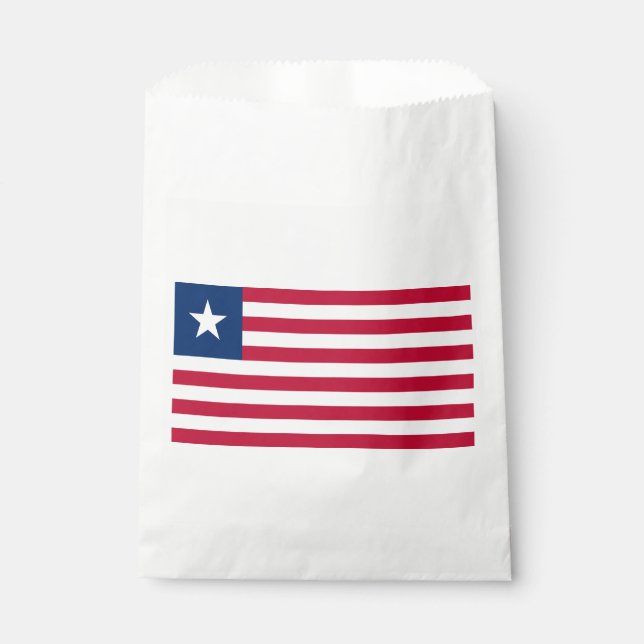 Liberia-Flagge Geschenktütchen (Vorderseite)