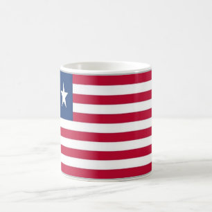 Liberia - Flagge - Kaffeetasse