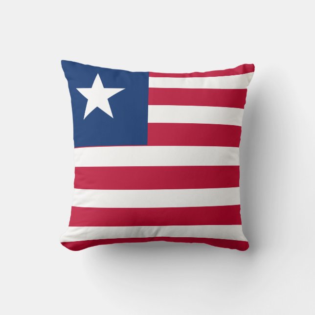 Liberia-Flagge Kissen (Vorderseite)