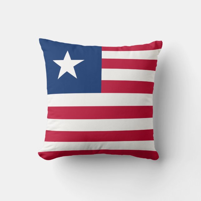 Liberia-Flagge Kissen (Vorderseite)