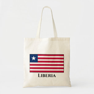 Liberia-Flagge Tragetasche