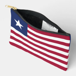 Liberia-Flagge Zubehörtasche