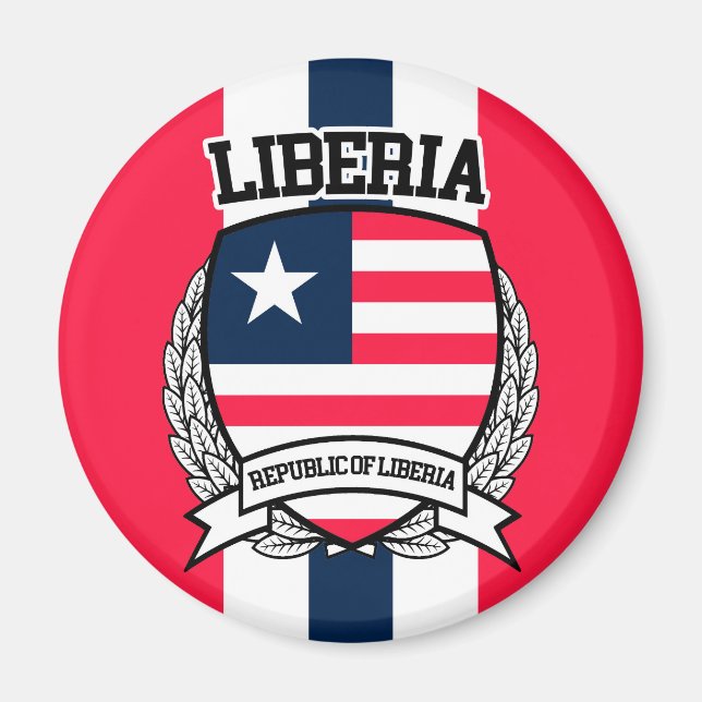 Liberia Magnet (Vorne)