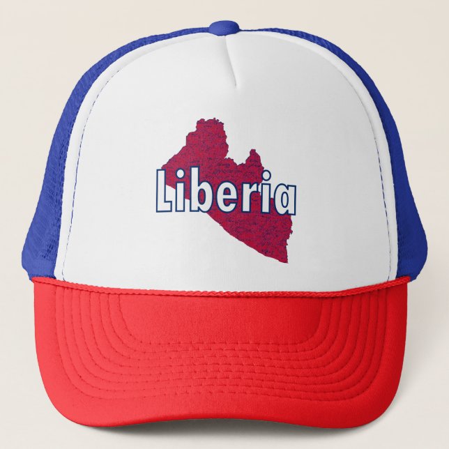 Liberia Truckerkappe (Vorderseite)