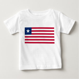 Liberianische Flagge (Liberia) Baby T-shirt