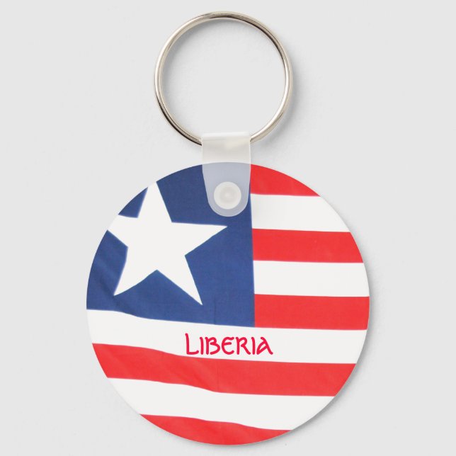 , LIBERIEN - Maßgeschneidert Schlüsselanhänger (Vorderseite)