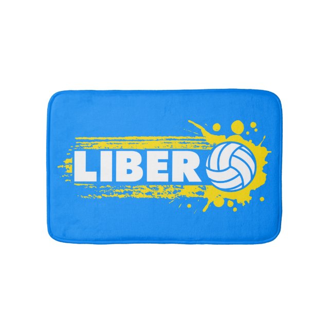 Libero-Volleyball Badematte (Vorderseite)
