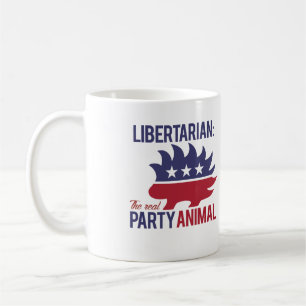 Libertärer - Das echte Party-Tier - - Kaffeetasse