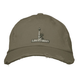 Libertarian Embroided Hat Bestickte Baseballkappe